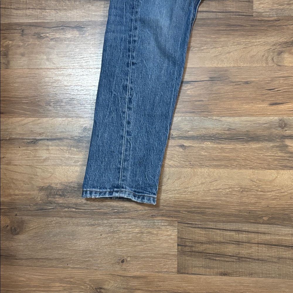 Levi’s Altered 29X28 Blue Denim Jeans Skinny Flattering Sexy Pants Bottoms Fly - Picture 7 of 10